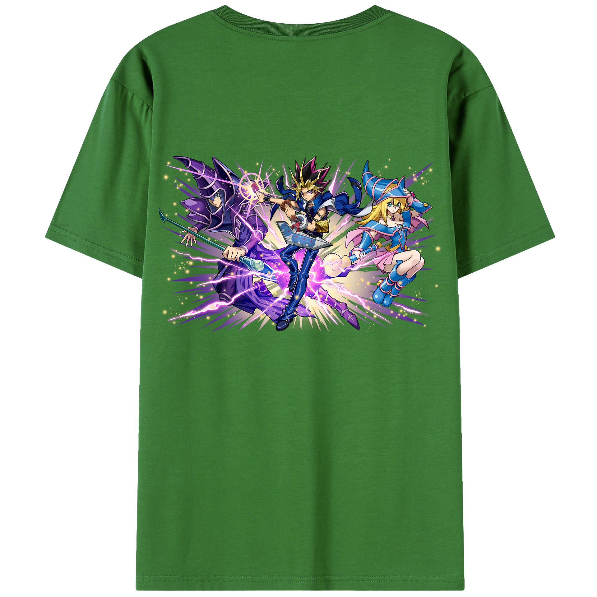 遊☆戯☆王 Yu-Gi-Oh! レディース半袖Tシャツ(バックプリント)